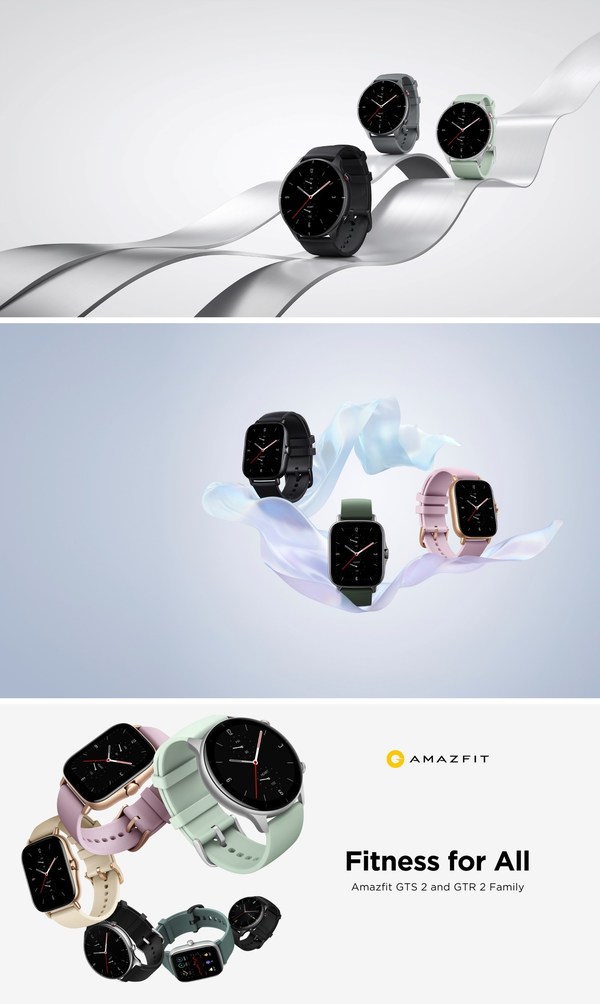 Amazfit GTR 2e and Amazfit GTS 2e Praised in the Media Spotlight at CES 2021