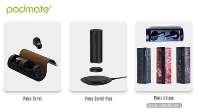 Padmate's Truly Wireless Bluetooth Earbuds, PaMu Scroll, Win 2020 iF Design Award