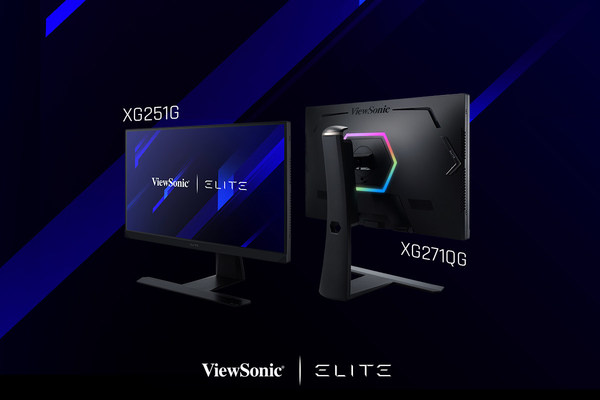 ViewSonic Reveals New ELITE Gaming Monitors with the latest NVIDIA Reflex Technology