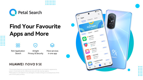 Experience more on Petal Search with the Brand-New nova 9 SE