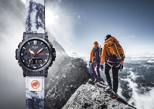 Casio to Release PRO TREK Timepiece Designed in Collaboration with MAMMUT