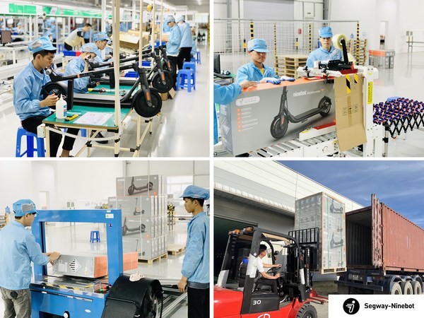 Expanding in ASEAN countries, Segway-Ninebot's First Order Shipped from Vietnam