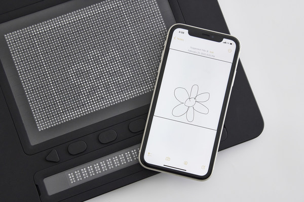 Dot Inc. Announces the World's First Tactile Braille Display, Compatible with iPhone and iPad