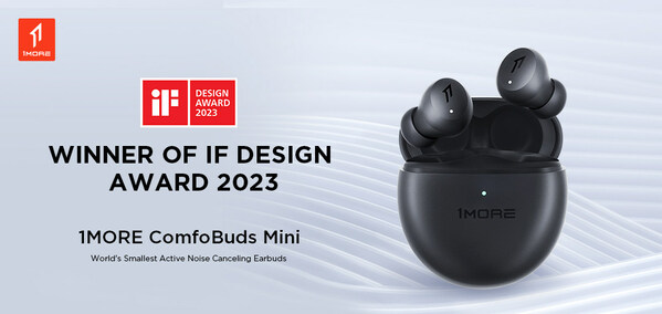 1MORE ComfoBuds Mini Headphone Won IF Design Award 2023