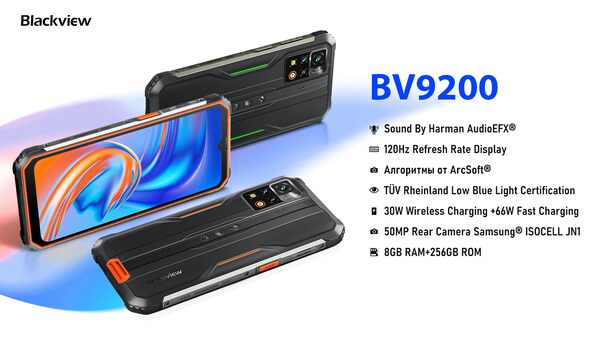 2023 New Flagship Blackview BV9200 Kicks off