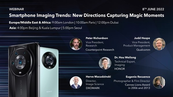 HONOR Discusses Future of Mobile Imaging at Counterpoint Research Webinar