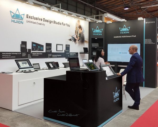 HUION Animation Technology shows up at IFA Berlin 2018