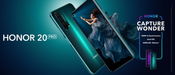 HONOR Kicks Off Global Sale of the Highly Anticipated HONOR 20 PRO