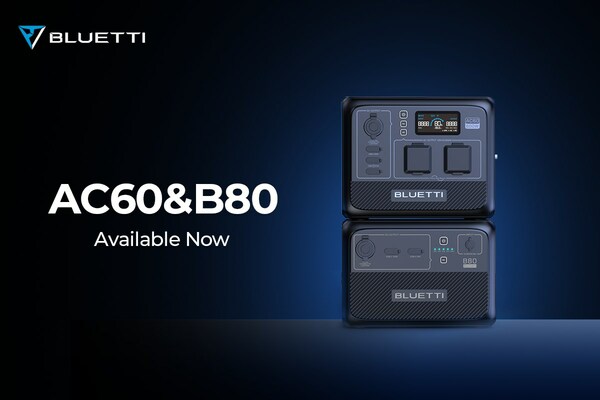 BLUETTI Launches AC60&B80: Revolutionary Power Stations for Australian Outdoor Enthusiasts