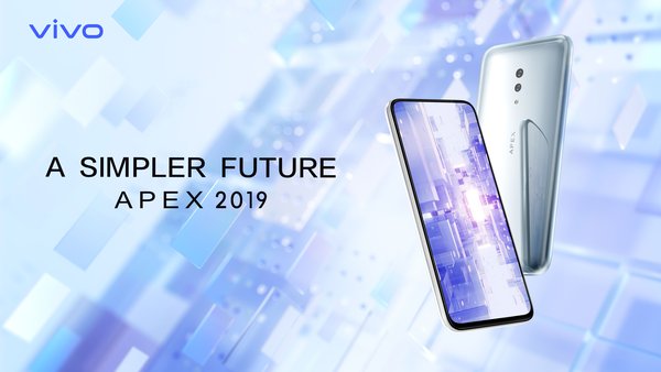 Vivo Unveils the New Futuristic APEX 2019 Concept Smartphone