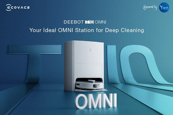 ECOVACS Launches State-of-the-Art, AI Powered Robot Vacuum DEEBOT T10 OMNI, Offering the Ultimate Hands-Free Cleaning Solution