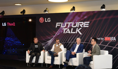 At LG Future Talk Powered by IFA, LG Shows How AI Can Make Anywhere Feel Like Home