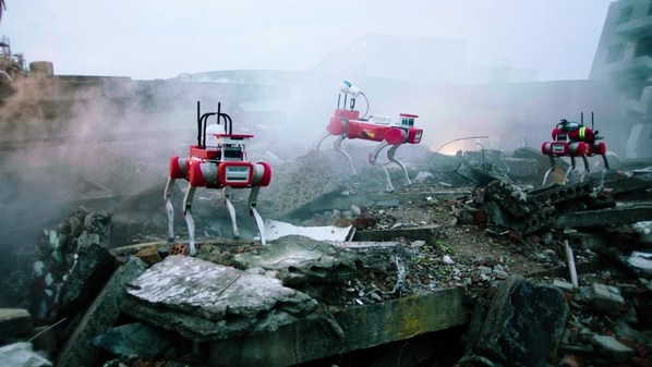 DEEP Robotics Releases Jueying X20 Hazard Detection & Rescue Robot Dog Solution