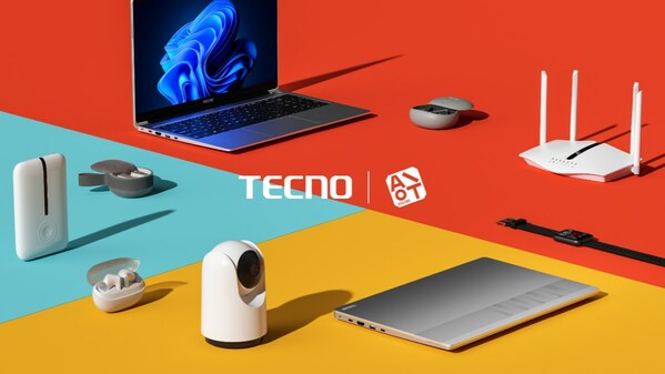 TECNO Marks its MWC Debut Showcasing Two New Smartphones, Upgraded Laptops and Diverse AIoT Offering