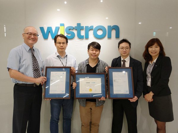 Wistron Receives TUV Rheinland Eyesafe Display Certification for Low Blue-Light Panels