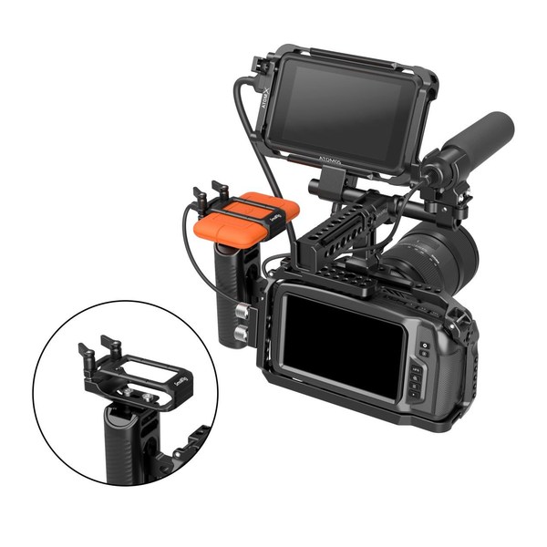 SmallRig SSD holder for LaCie Rugged SSD: Maximize the Blackmagic Pocket Cinema Camera 4K/6K workflow