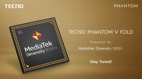 TECNO to Launch Flagship Foldable Smartphone with MediaTek Dimensity 9000+ Processor at MWC 2023