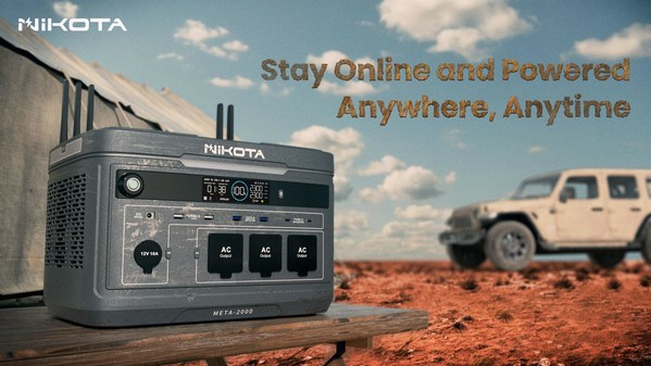 Portable Power with 4G/5G Connectivity is Now Possible with NIKOTA META-2000