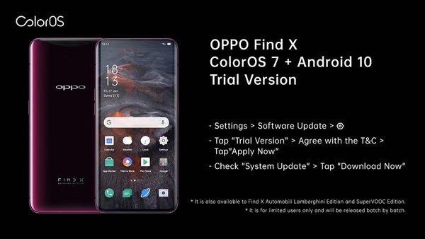 ColorOS 7 Trial Version now available on flagship OPPO devices in Indonesia