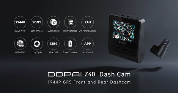 Keep The Moment, DDPAI Rolls Out Z40 Dashcam