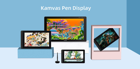 More Approachable Pen Displays - Huion Kamvas Series Introduces 11.6- and 15.6-Inch Displays