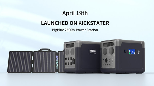 BigBlue Energy Officially Releases Kickstarter Campaign for New Emergency Power Source Cellpowa 2500