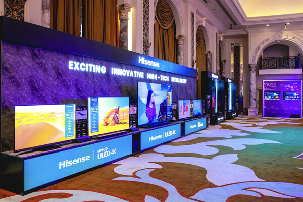 Hisense Launches New TV Products in the Middle East