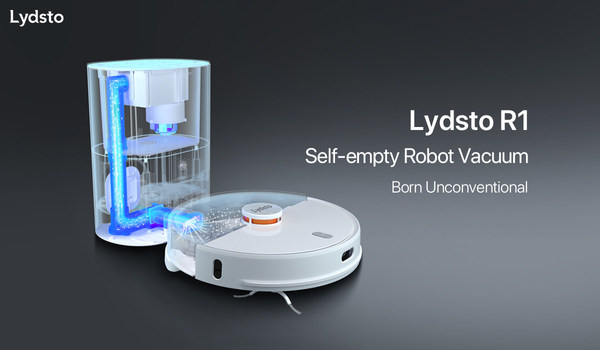 Lydsto R1 Self-emptying Robot Vacuum Allows Users to Cross Vacuuming Off the Chore List