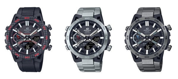 Casio to Release EDIFICE with Case Design Featuring Race Car Suspension Motif