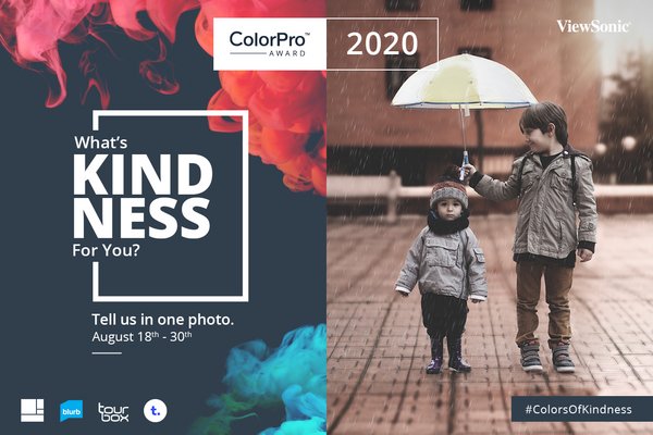 ViewSonic Holds "ColorPro Award Global Photography Contest" to Highlight the Spirit of Kindness