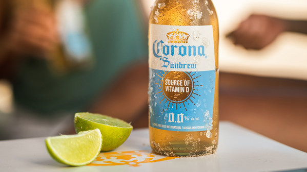 Corona Brings Consumers "Sunshine, Anytime" with the Introduction of Corona Sunbrew 0.0% -The World's First Non-Alcoholic Beer with Vitamin D