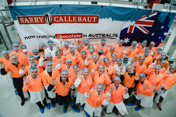 Barry Callebaut expands chocolate factory in Australia