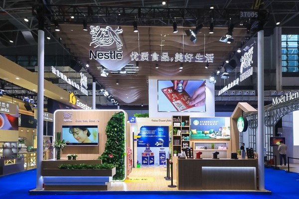 To Seize the New Opportunities of Hainan Free Trade Port, Nestle Presented Its Hit Products on the First China International Consumer Products Expo