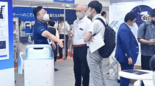 KEENON Robotics Showcases Foodservice Robots at Meat Food Expo - Yakiniku Business Fair 2022