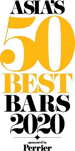 Asia's 50 Best Bars awards ceremony to be held in Singapore on 14th May 2020