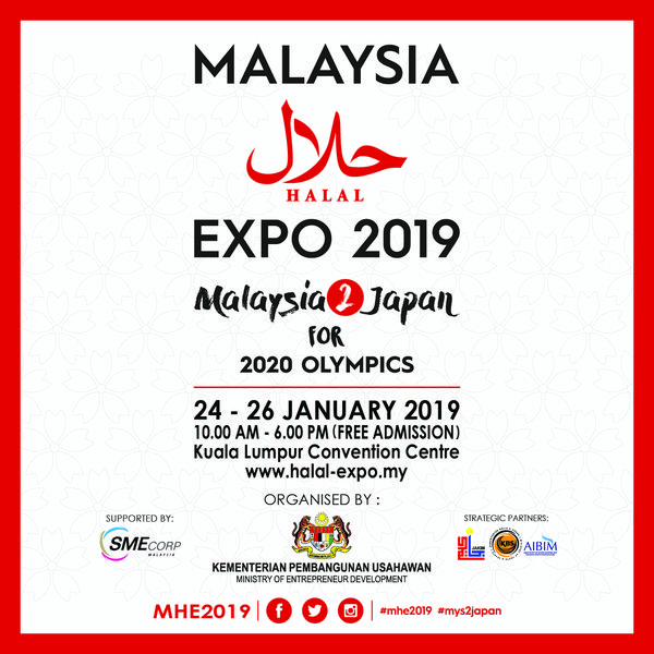 Malaysia Halal Expo 2019 (MHE 2019) Targets Tokyo Olympics