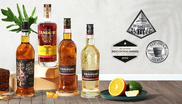 Tanduay Wins Platinum, Innovation Honors in Consumer-Judged SIP Awards