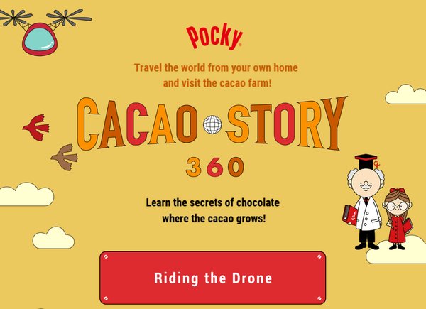 Stay Home and Share Happiness - the International Day of Families with Glico's CACAO STORY 360 and GLICODE