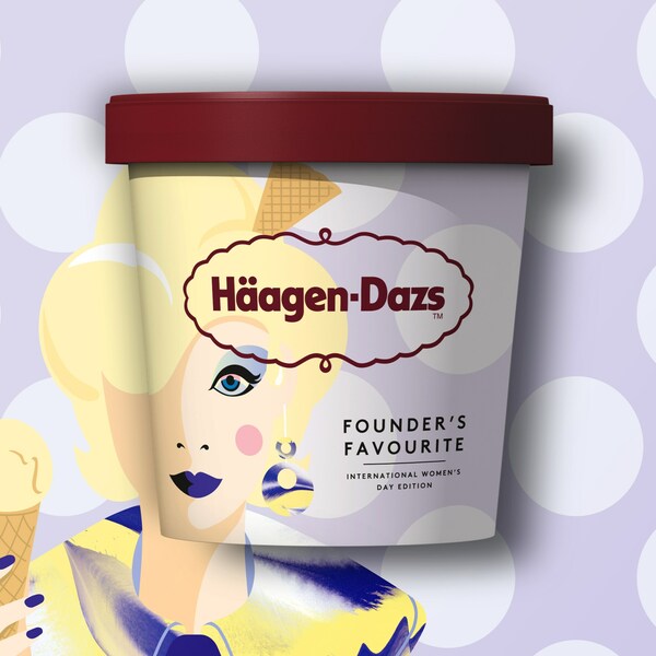 HÄAGEN-DAZS HONOURS THE LEGACY OF ITS UNSUNG FEMALE FOUNDER ON INTERNATIONAL WOMEN'S DAY BY LAUNCHING 'THE ROSE PROJECT' AND A 'FOUNDER'S FAVOURITE' GIVEAWAY