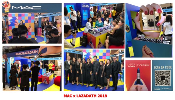 M.A.C X Lazada Super Brand Day a Smashing Success