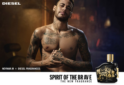 Neymar Jr. x Diesel Fragrances Launch Spirit of the Brave