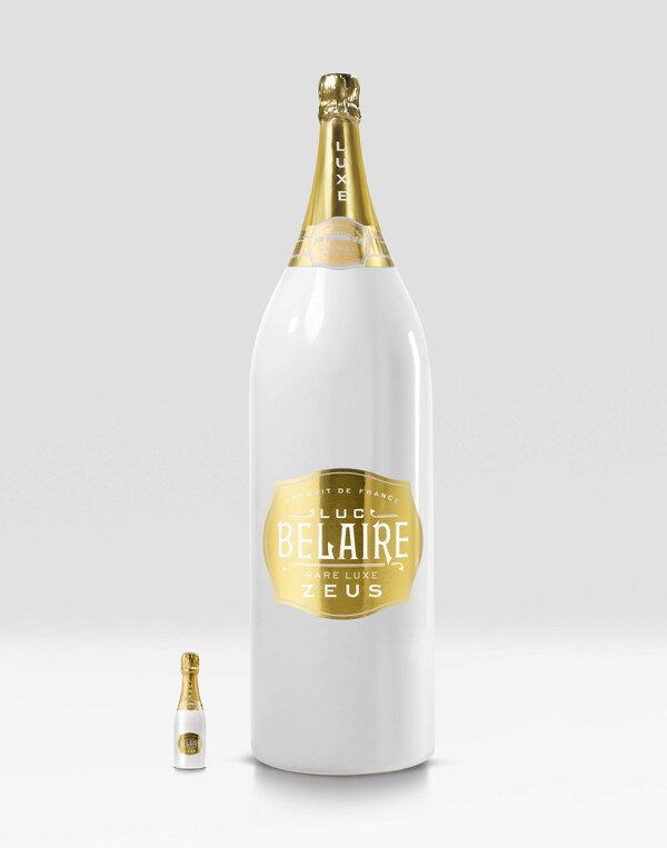 Luc Belaire Launches ZEUS The World's Largest Bottle of Bubbly*