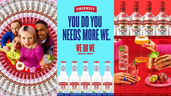 Smirnoff Champions the Power of the Collective in New Global Brand Positioning "WE DO WE"
