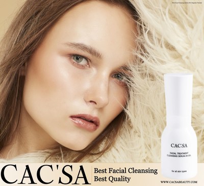 CAC'SA introduces Facial Treatment Cleansing Serum-In-Oil, an innovative anti-wrinkle and facial cleansing product that comes with a top quality extract: SWT-7