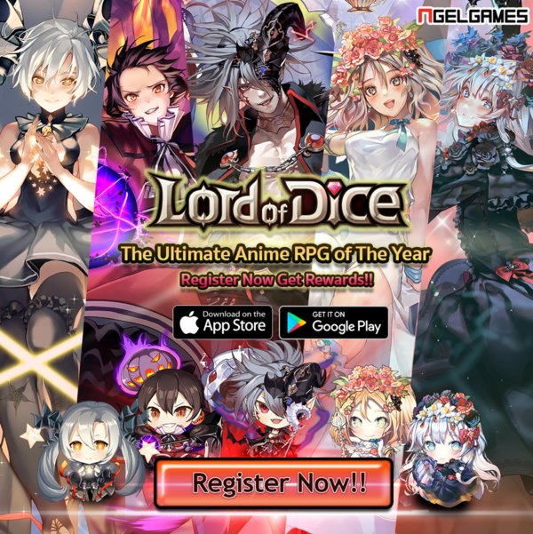 Lord of Dice: The Ultimate Anime RPG of the Year Opens for Pre-Registration