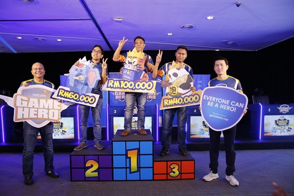 Celcom Game Hero Crowns its 'Endless Trials' Champion With RM100,000 Cash Prize