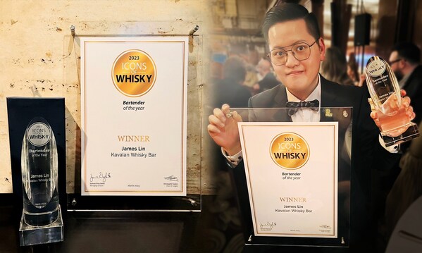 Kavalan Wins at Icons of Whisky, WWA 2023
