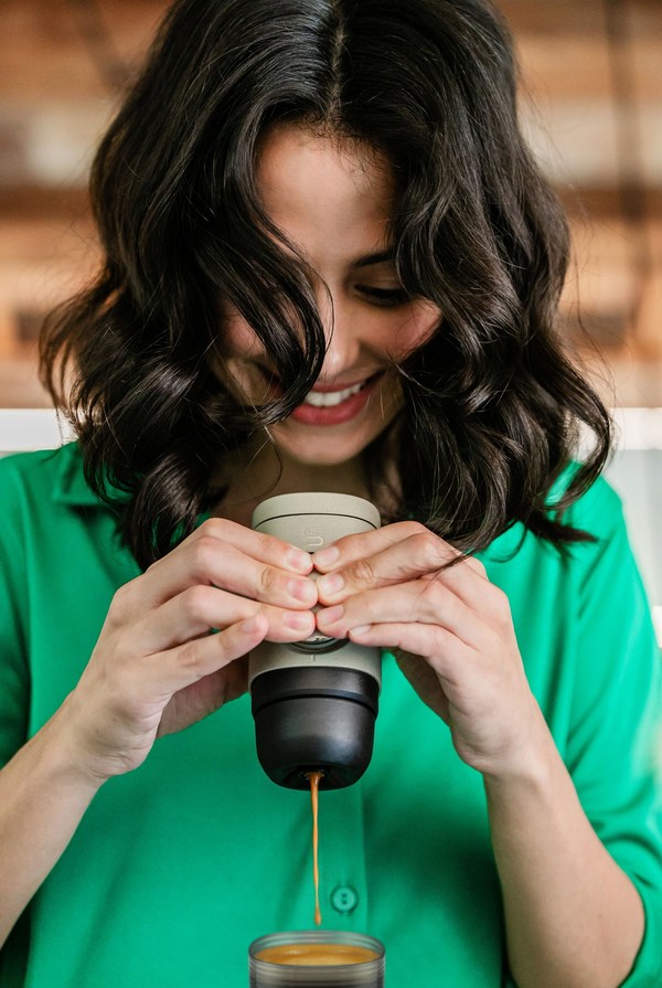 Coffee capsule to cup made easy with Wacaco's new Minipresso NS2 portable espresso machine