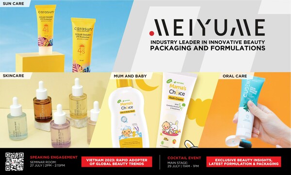 Vietbeauty x Cosmobeauté 2023: Unveiling Beauty Insights and Innovations in Vietnam with Meiyume and Industry Leaders