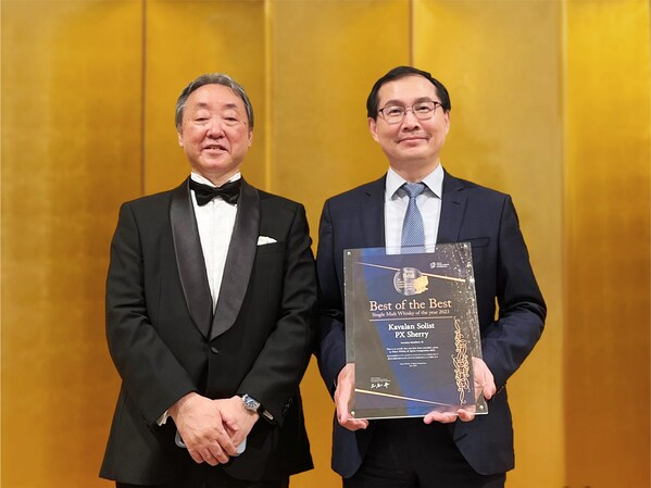 Kavalan Crowned 'Best of the Best Single Malt Whisky' in Tokyo